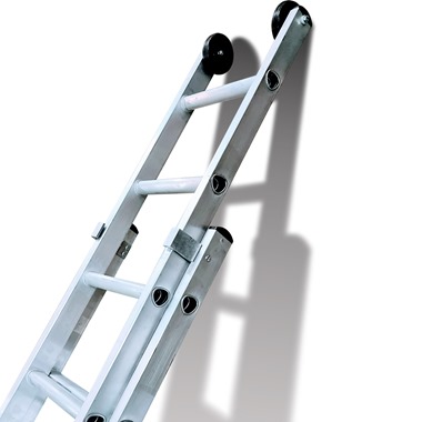 Heavy-Duty Aluminium Double Extension Ladder