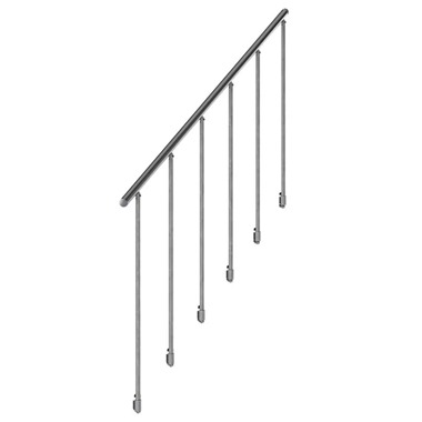 Handrail banister to Fit Gardentop Outdoor Staircases