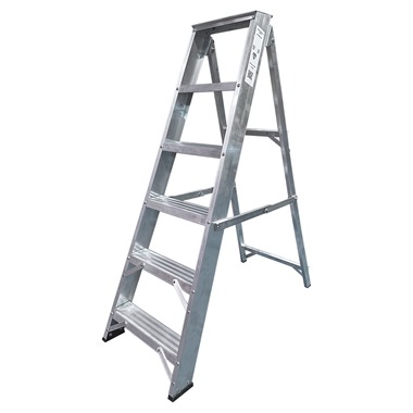 Heavy Duty Class 1 Swingback Step Ladders