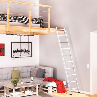 Mezzanine Ladder White