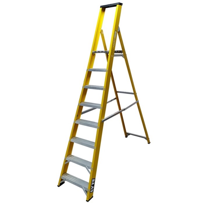 Lyte Trade Fibreglass Platform Step Ladders - Free Delivery