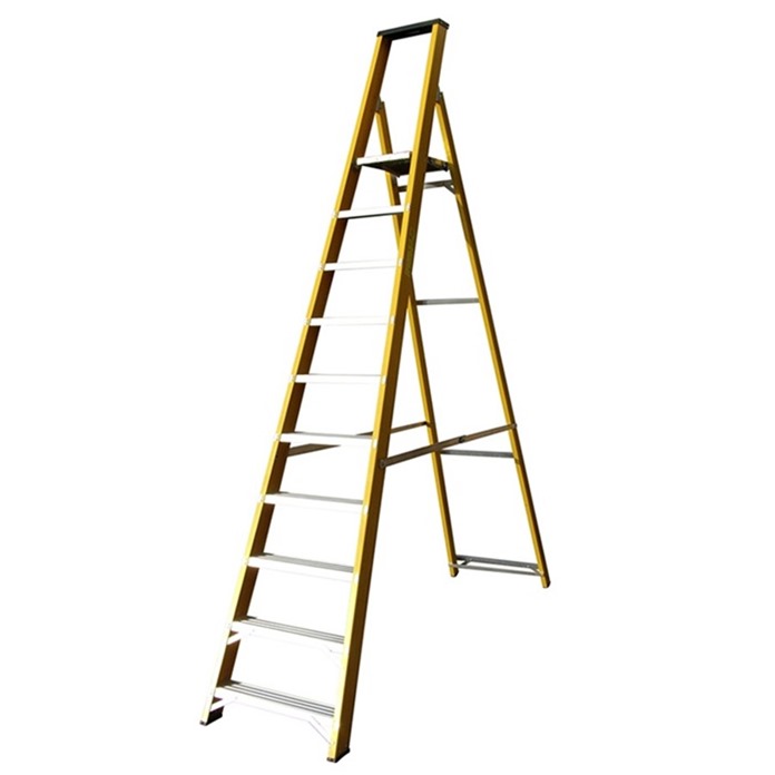 Lyte Trade Fibreglass Platform Step Ladders - Free Delivery