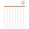 Classic Landing Banister - White - 1m Extension Kit