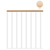 Classic Landing Banister - White - 1m Extension Kit