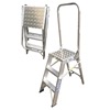 Hopstar Mini Folding Work Platform with handrail