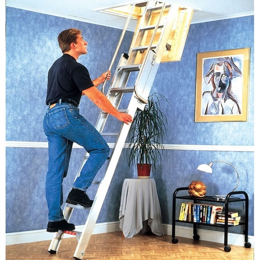 Youngman Deluxe 2 Section Aluminium Loft Ladder